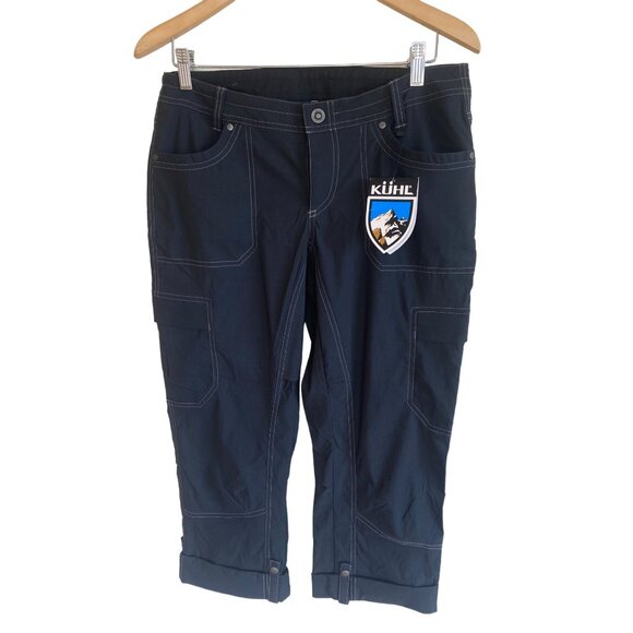Kuhl Pants - NWT Kuhl Kliffside Air Cargo Pants Women's 10 Black Cargo Vented Nylon MSRP$89